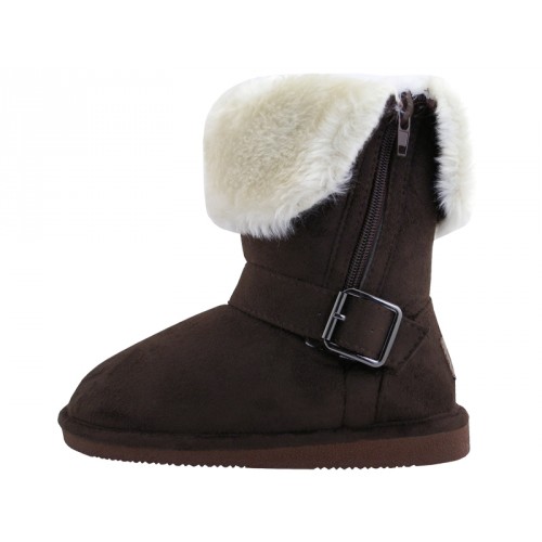 fold over fur boots
